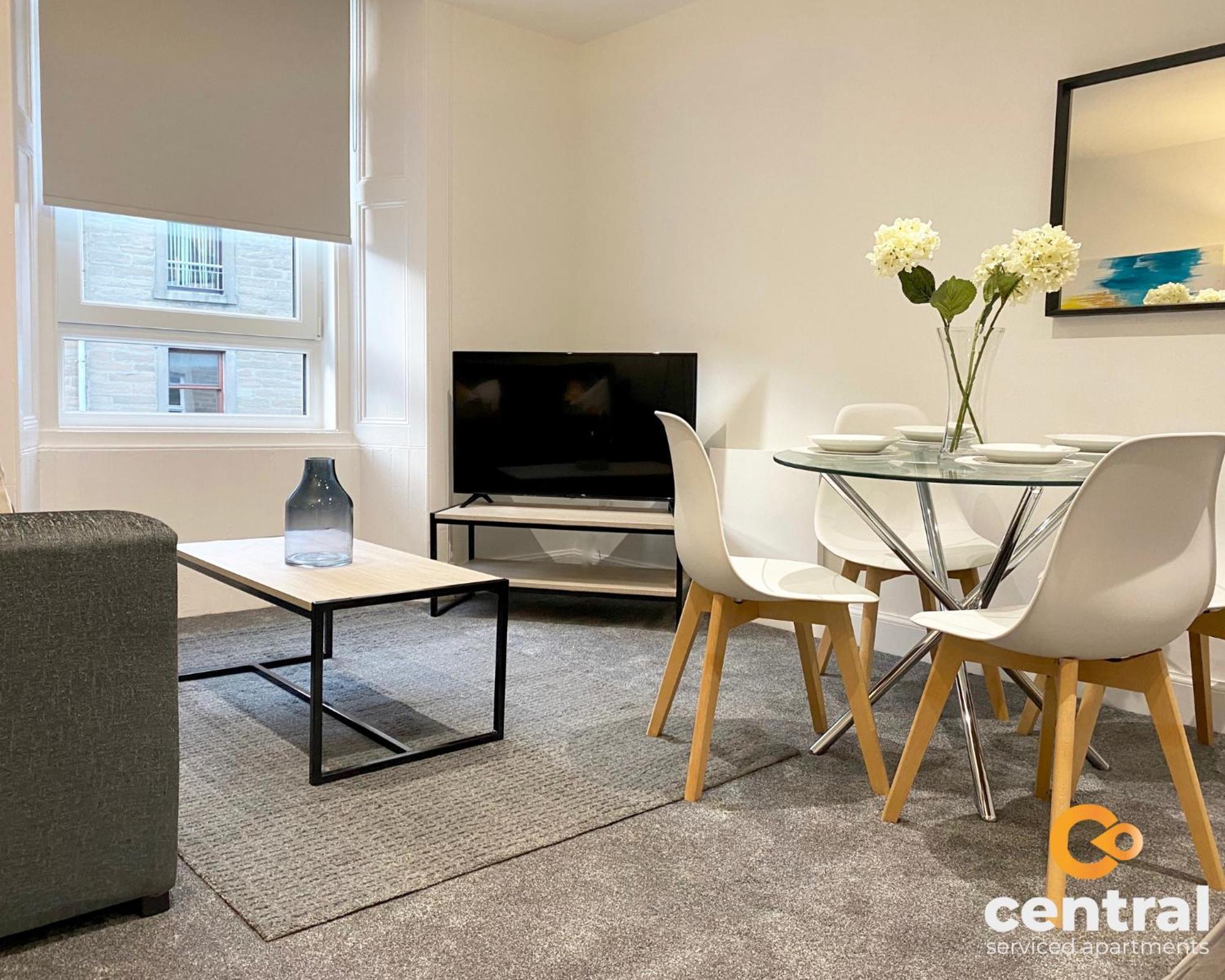 Central Serviced Apartments - Modern 1 Bedroom - Free Street Parking - Close To University Of Dundee - Weekly-Monthly Stay Offers - Wi-Fi - Student Relocation Or Temporary Stay Favourite Bagian luar foto